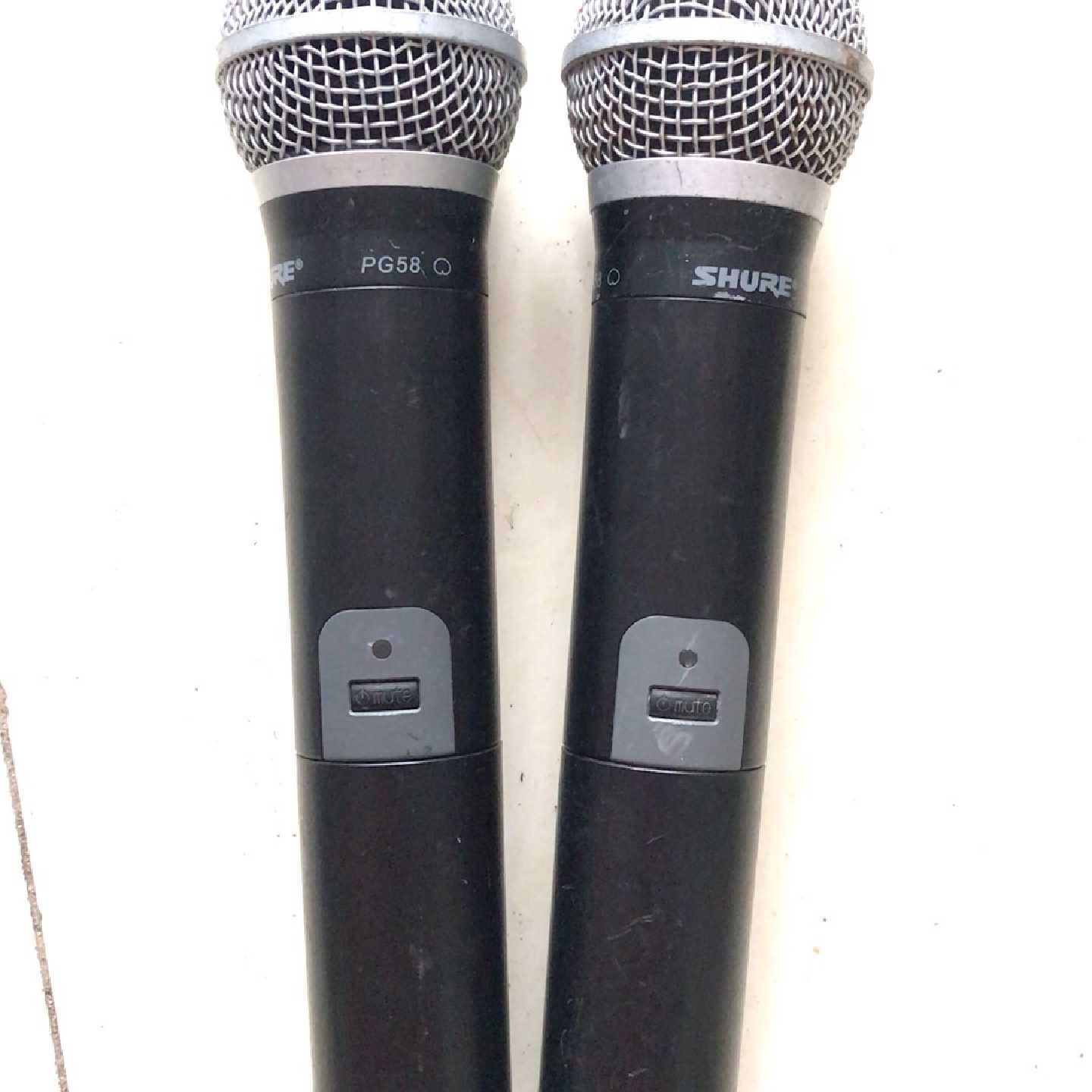 舒尔PG58无线话筒两个细节看图
