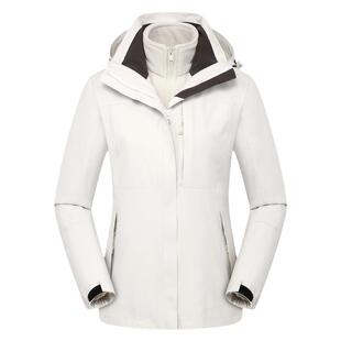 中高端冲锋衣三合一两件套复合可拆卸加绒防雨男女户外登山服定制