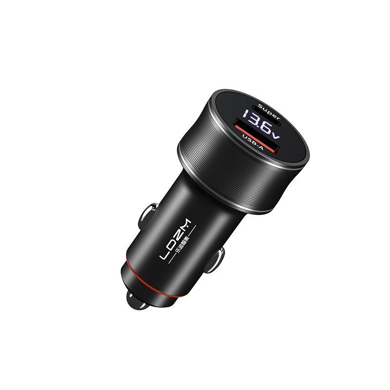 100w88w车载充电器适用华为mate60/P70荣耀100Nova13p超级快充66w