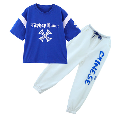 izip儿童街舞爵士舞嘻哈演出服