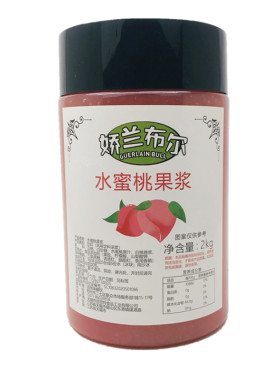 百思味水蜜桃桃桃果酱浓浆连锁