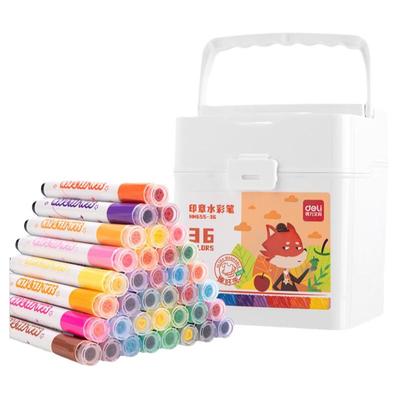 得力臻好洗印章水彩笔