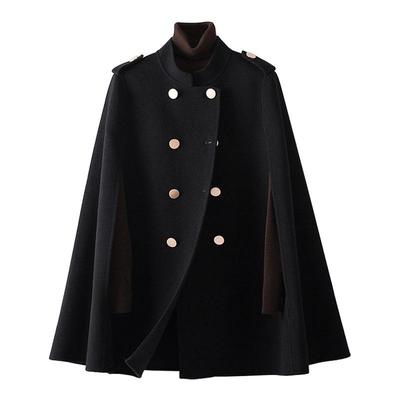 双面羊绒衣羊毛常规斗篷