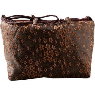 容山堂香云纱茶具收纳包户外旅行茶具一壶两杯便携紫砂壶收纳袋