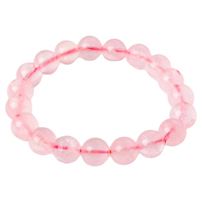 粉水晶手链冰种粉晶马粉芙蓉石
