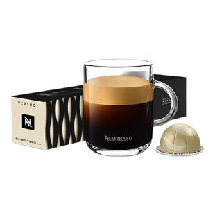 Nespresso奈斯胶囊咖啡 Vertuo甜心香草风味浓缩咖啡分离烘焙10颗