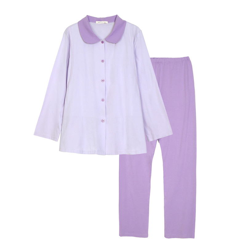 快乐屋全棉月子服春夏2026新款孕妇睡衣可哺乳家居服套装待产服