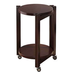 沙发边柜可移动小圆桌边桌床头柜小户型小茶几沙发边置物架小推车