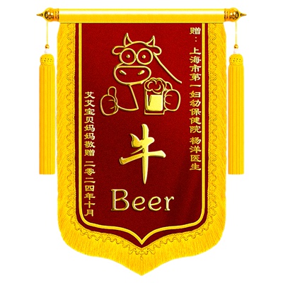 【顺丰包邮】搞笑锦旗定制定做