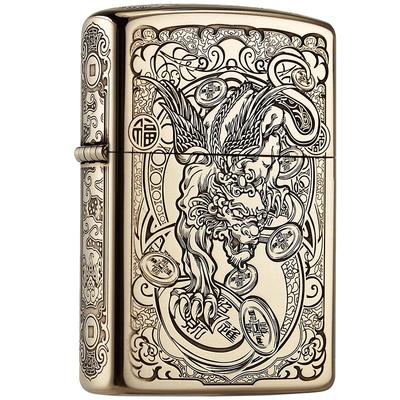 佐罗五面貔貅送男友煤油打火机