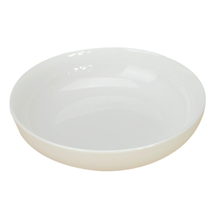 梓宁骨瓷深盘加深大菜盘餐具陶瓷家用白色高颜值碟子简约沙拉盘子