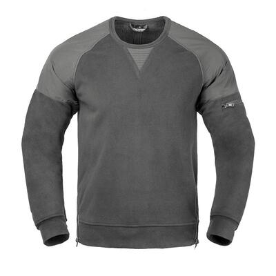 自由兵保暖防静电双面暖绒抓绒衣