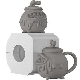 鸭嘴兽水杯咖啡杯陶艺陶瓷石膏注浆模具泥浆灌浆用景德镇大象陶