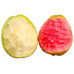 黄金奶油红心芭乐组合双拼番石榴树上熟水果新鲜广东当季软糯甜香