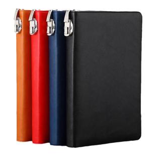 笔记本本子拉链包活页记事本可拆卸多功能密码锁日记本拉链包文件A5密码本创意商务会议记录本可定制logo