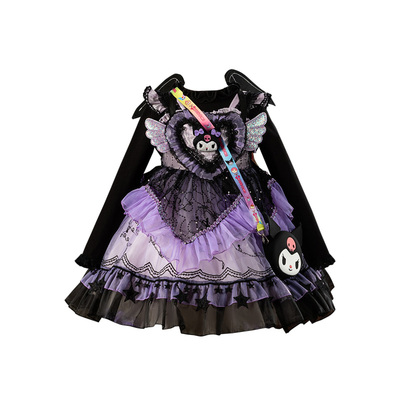 sesameclub洛丽塔女童库洛米裙子