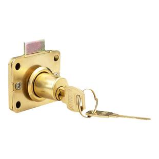 老式抽屉锁办公桌柜门锁手机柜台锁家具锁文件锁通用型带钥匙锁具