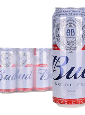 【进口】Budweiser啤酒听装