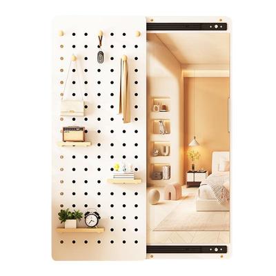 隐形穿衣镜推拉关闭隐藏全身镜子