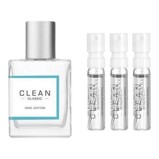 Clean洁净冷棉暖棉呼吸清新空气男女中性淡香浓香正品香水小样