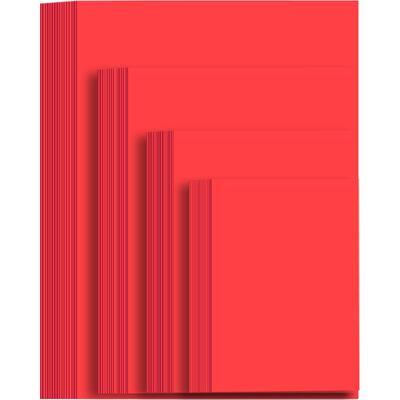 红色卡纸手工硬卡纸剪纸