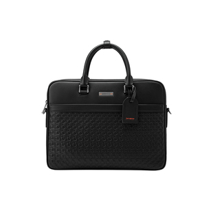 Samsonite新秀丽公文包男款时尚高端手提包商务通勤外出斜挎包NQ8
