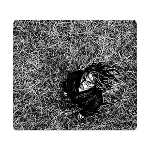 浪客行musashi宫本武藏鼠标垫电竞CS动漫黑白二次元游戏办公桌垫