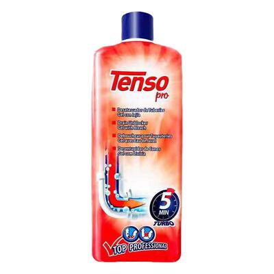 西班牙腾烁tenso管道疏通除臭剂清除下水堵塞污垢除臭异味2瓶套装