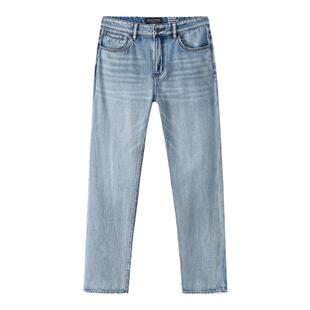 Marc O'Polo/MOP 春季新款气质透气直筒宽松长裤欧美高街牛仔裤男