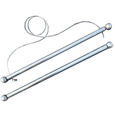 宣传促销4S广告旗杆不锈钢