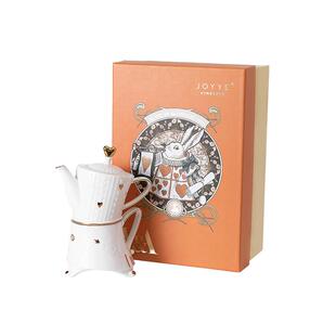 JOYYE卓艺爱丽丝茶具套装陶瓷高颜值单人女一壶一杯闺蜜伴手礼盒
