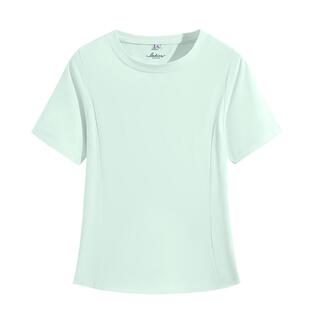 班尼路冰丝短袖t恤女2026夏季新款跑步训练速干健身防晒半袖上衣N