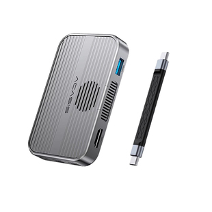 阿卡西斯磁吸typec拓展坞插头多口分线器C口扩展器外接手机存储hdmi投屏转换M.2移动硬盘盒TF/SD读卡PD充电