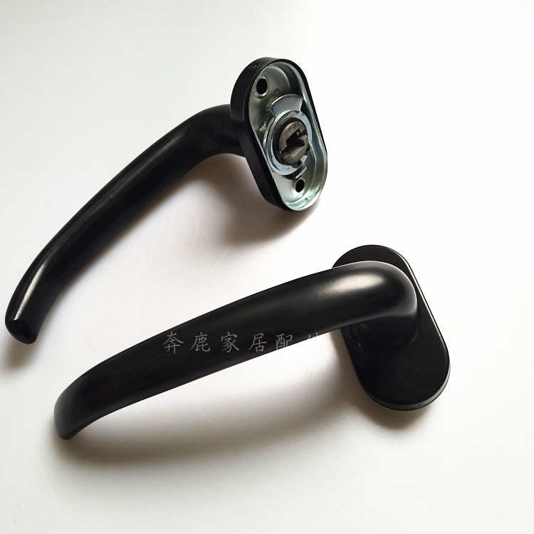 折叠门锁 移门锁推拉门把手锁 阳台门锁车库大门锁执手锁 门把手