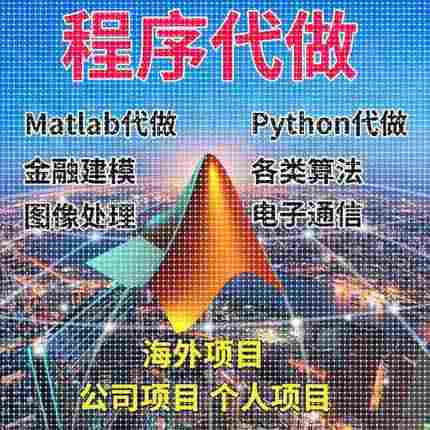 matlab代码帮做代编程序代做python覆现算法彷真编写图像信号处理