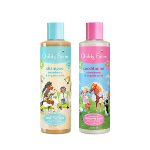 儿童农场进口洗发水护发素精油喷雾去屑宝宝男女孩专用ChildsFarm