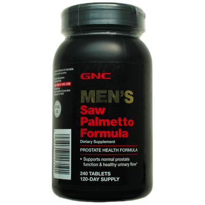 新28年GNC锯棕榈配方240片前列康