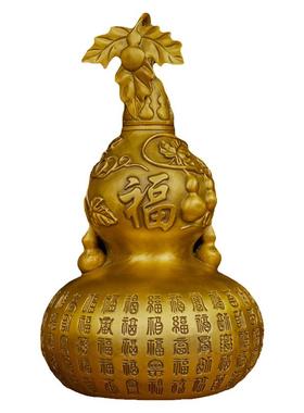 黄铜吉祥中式玄关送礼黄铜葫芦