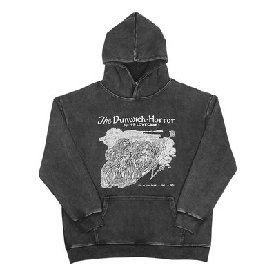 敦威治恐怖休闲水洗纯棉卫衣