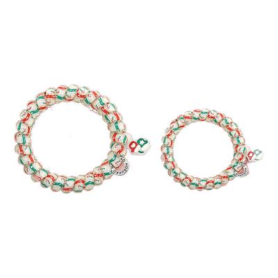 HOSUKKO圣诞手链发圈高马尾