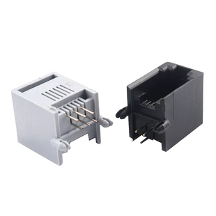 RJ11母座RJ12母座电话口95001 RJ45母座电话座 52-4P4C6P68p8插座