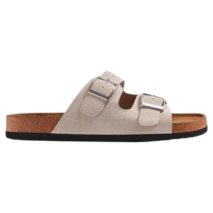 朴西勃肯拖鞋女士夏季复古风休闲懒人外穿百搭户外半包方扣旅游鞋