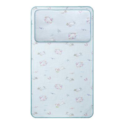 嫚熙天丝苎麻凉席幼儿园午睡凉席