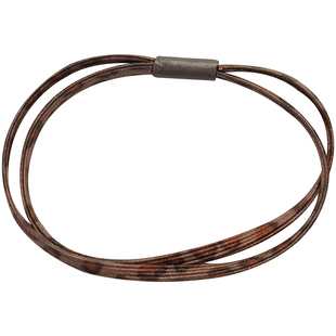 5条装 豹纹条纹皮筋女扎头发发绳头饰高弹力发圈简约皮套细头绳