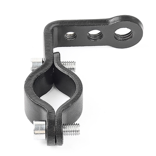 摩托车改装龙头扩展支架电动车加装倒车镜固定管夹车把射灯拓展架