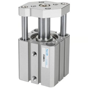 带导杆薄型三轴三杆气缸CQMB/CDQMB12/16/20/25X32X40X50X63-5X15