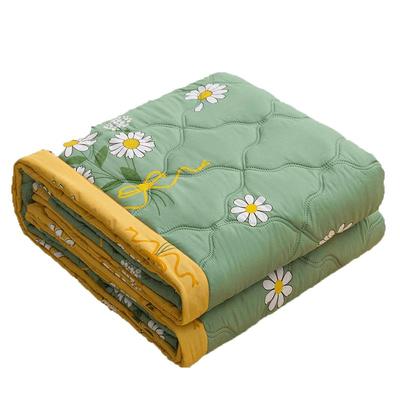 空调被夏凉被夏季四季通用薄夏被全棉纯棉可机洗单人2025新款被子