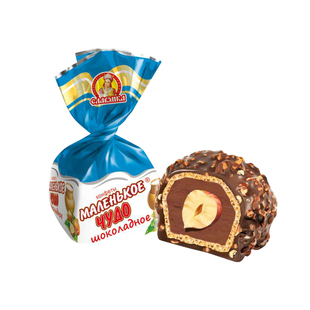 俄罗斯进口斯拉夫奶罐糖果巧克力榛仁牛奶夹心喜糖零食500克包邮