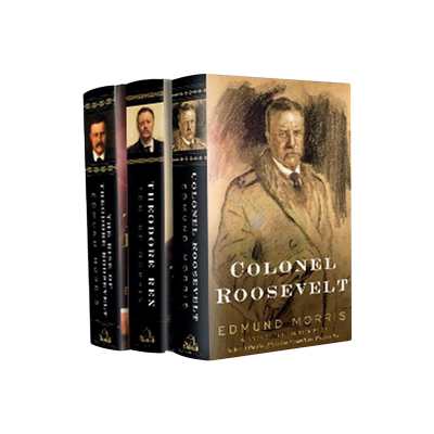 英文原版 Edmund Morris's Theodore Roosevelt Trilogy Bundle 西奥多 罗斯福三部曲 精装 英文版 进口英语原版书籍
