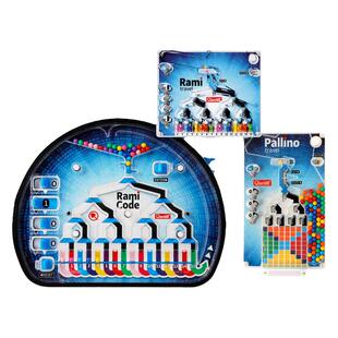 Quercetti意大利启迪4-6岁儿童编程玩具桌游二进制编码滚珠迷宫